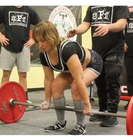 Laurie Ruoti Power Lifting