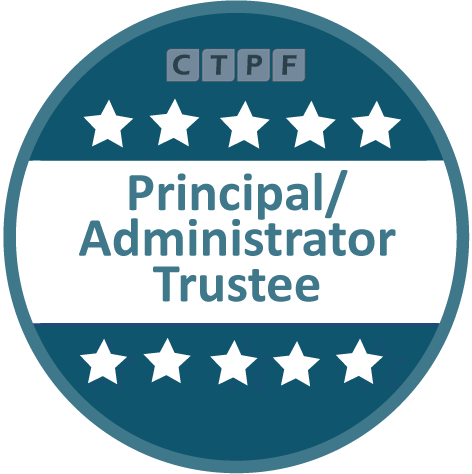 Principal/Administrator Trustee Button Graphic
