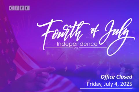 Office Closed 4th of July 2025