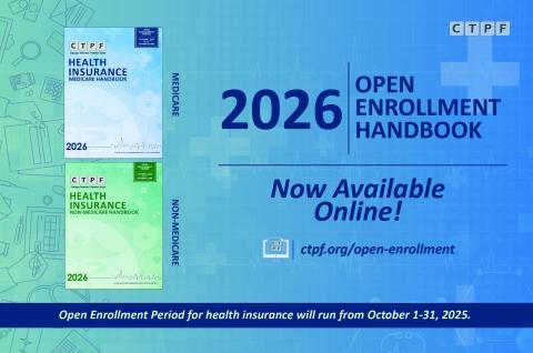 2026 Open Enrollment Handbooks available online graphic
