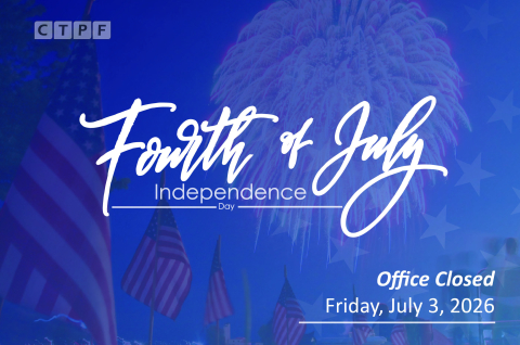 Fourth of July Office Closed Graphic